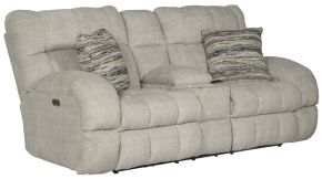 Jackson Furniture Industries 63599-1934/16-2317/48 Ashland - Power Lay Flat Reclining Console Loveseat - Buff