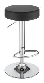 CoasterEveryday 102558 Ramses - Adjustable Bar Stool - Chrome And Black