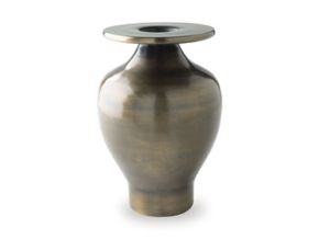 Signature Design by Ashley® A2000894 Fedorleigh - Vase - 15" - Antique Brass Finish