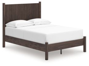 Signature Design by Ashley® PCB2614B4 Pamytta - Full Panel Platform Bed - Brown