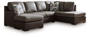 Ashley Furniture PC62703S2 Ashley Furniture PC62703S2 Castille Way - 2-Piece Sectional With RAF Corner Chaise - Fossil