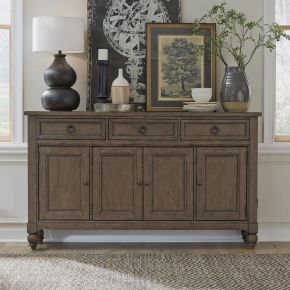 Liberty Furniture 615-HB7242 Americana Farmhouse - Hall Buffet - Light Brown