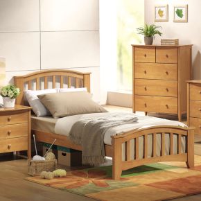 ACME 08940T San Marino - Twin Bed - Maple
