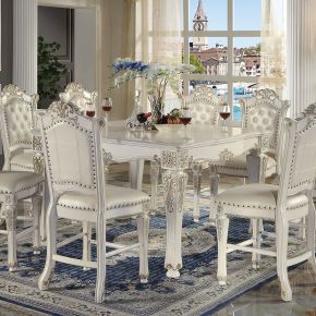 ACME DN01515 Vendome - Counter Height Table - Antique Pearl