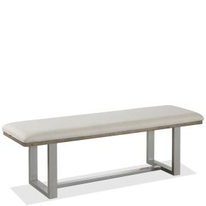 Riverside Furniture 39359 Intrigue - Upholstered Dining Bench - Hazelwood