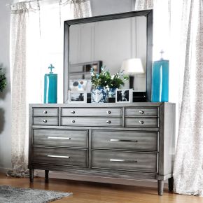 Furniture of America CM7556D Daphne - Dresser - Gray
