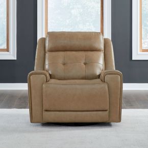 Liberty Furniture 7006SN-13P Carrington - Swivel Glider Recliner P3 - York Sand