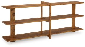 Ashley Furniture A4000593 Fayemour - Console Sofa Table - Brown