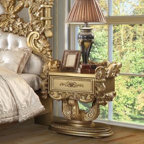 ACME BD01475 Bernadette - Nightstand - Gold Finish