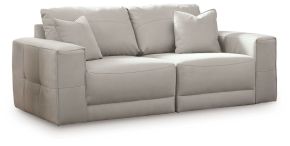 Benchcraft® 18304S3 Next-Gen Gaucho - 2-Piece Sectional Loveseat - Gray