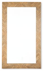 Signature Design by Ashley® A8010347 Waylane - Floor Mirror - Brown