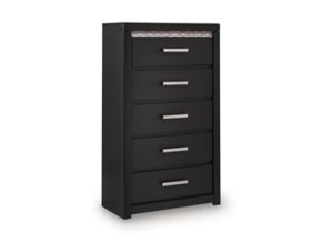 Ashley Furniture B2611-46 Shoralli - Five Drawer Chest - Black