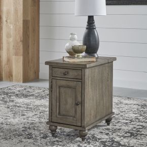 Liberty Furniture 615-OT1022 Americana Farmhouse - Chair Side Table - Light Brown
