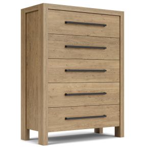 Riverside Furniture 91095 Davie - 5 Drawer Chest - Light Brown