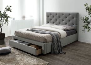 Furniture of America CM7218GY-Q-BED Sybella - Queen Bed - Gray