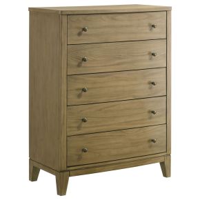 Coaster Fine Furniture 224925 Granada - 5-Drawer Bedroom Chest Of Drawers - Natural Pine