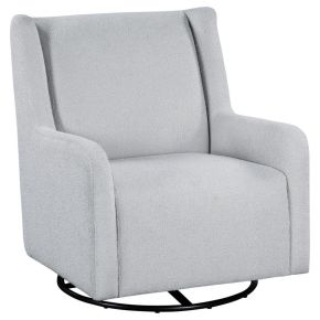 Coaster Fine Furniture 902454 Serra - Boucle Upholstered Swivel Glider Recliner - Dove Gray