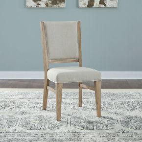 Liberty Furniture 789-C6501S Brentwood - Upholstered Side Chair - Sandstone