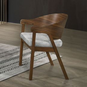 ACME DN03487 Hoyte - Arm Chair (Set of 2) - Walnut