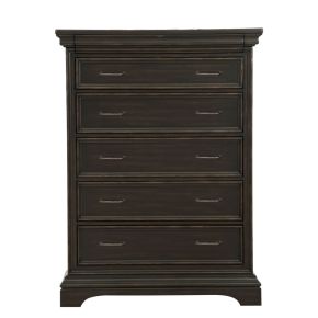 Pulaski Furniture P012124 Caldwell - 6 Drawer Chest - Dark Wood