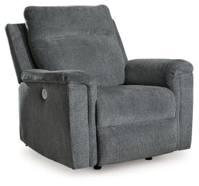 Signature Design by Ashley® 3320298 Barnsana - Gravel - Power Rocker Recliner