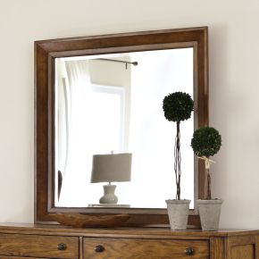 Liberty Furniture 175-BR51 Grandpas Cabin - 42" Mirror - Aged Oak