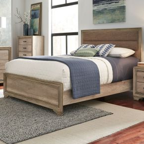 Liberty Furniture 439-BR-CKUB Sun Valley - California King Uphosltered Bed - Light Brown