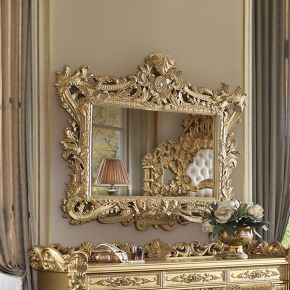 ACME BD01476 Bernadette - Mirror - Gold Finish