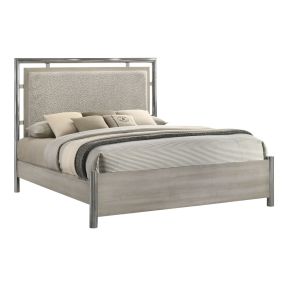 New Classic 00-B1248-300 New Classic 00-B1248-300 Lennox - 5/0 Queen Bed - Gray