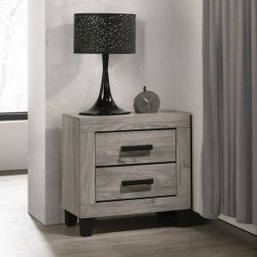 ACME BD04143 Mari - Nightstand - Light Gray Finish