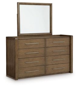 Benchcraft® B863B1 Benchcraft® B863B1 Marxmore - Dresser And Mirror - Brown
