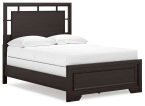 Signature Design by Ashley® B441B4 Covetown - Dark Brown - Full Panel Bed