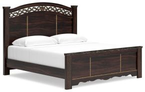 Signature Design by Ashley® B1055B3 Glosmount - Two-tone - King Poster Bed