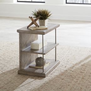 Liberty Furniture 421-OT1021 City Scape - Chair Side Table - Burnished Beige