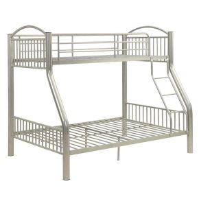 ACME 37380SI ACME 37380SI Cayelynn - Twin Over Full Bunk Bed - Silver