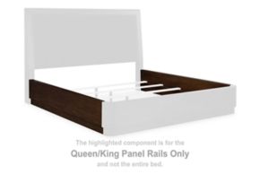 Signature Design by Ashley® PCB857-97 Dilenno - Queen/King Panel Rails - Dark Brown