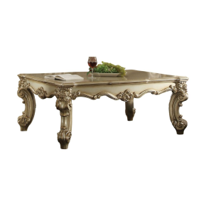ACME 83120 Vendome II - Coffee Table - Gold Patina & Bone