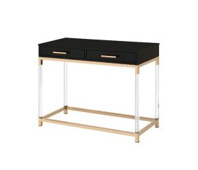 ACME 82348 Adiel - Sofa Table - Black & Gold