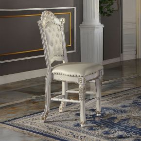 ACME DN01516 ACME DN01516 Vendome - Counter Height Chair (Set of 2) - Antique Pearl