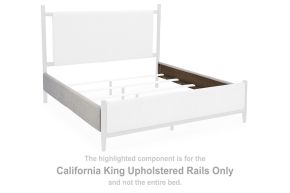 Signature Design by Ashley® B615-94 Lyncott - California King Upholstered Rails - Brown
