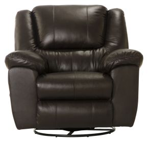 Catnapper 49105-1284/29-3084/29 Transformer II - Chaise Swivel Glider Recliner - Chocolate Top Grain Italian Leather Match