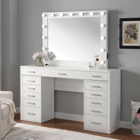 Furniture of America CM-DK933WH-PK Aphrodite - Vanity Set - White