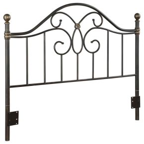CoasterEssence 300182QF Bailey - Metal Queen / Full Open Frame Headboard - Black