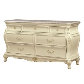 ACME BD23545 Chantelle - Dresser - Pearl White Finish
