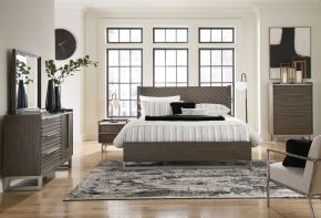 Ashley Furniture B786/31/36/58/56/97/92(2) Ashley Furniture B786/31/36/58/56/97/92(2) Arkenton - 7 Pc. - Dresser, Mirror, King Panel Bed, 2 Nightstands - Grayish Brown