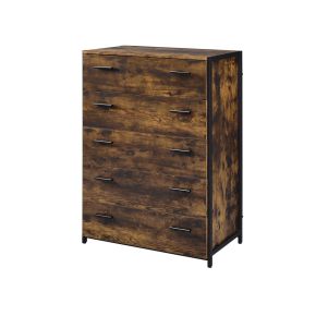 ACME 24266 Juvanth - Chest - Rustic Oak & Black Finish