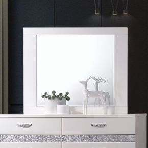 ACME 26774 Naima II - Mirror - White High Gloss