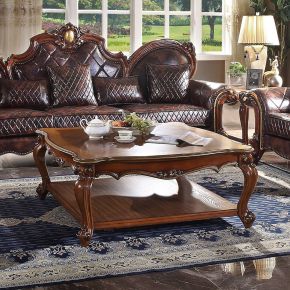 ACME 88220 Picardy - Coffee Table - Honey Oak