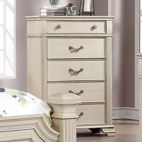 Furniture of America FOA7144WH-C Pamphilos - Chest - Antique White