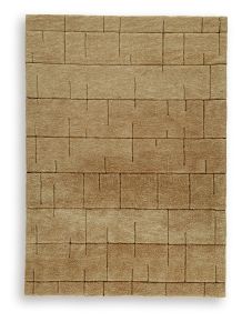 Signature Design by Ashley® R408372 Luzmont - 5' x 7' Rug - Golden Brown